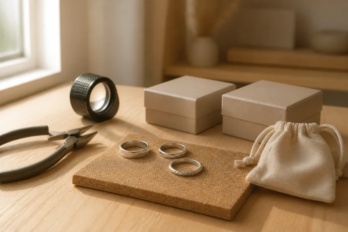 Créer sa marque de bijoux : logo, écrin et univers visuel